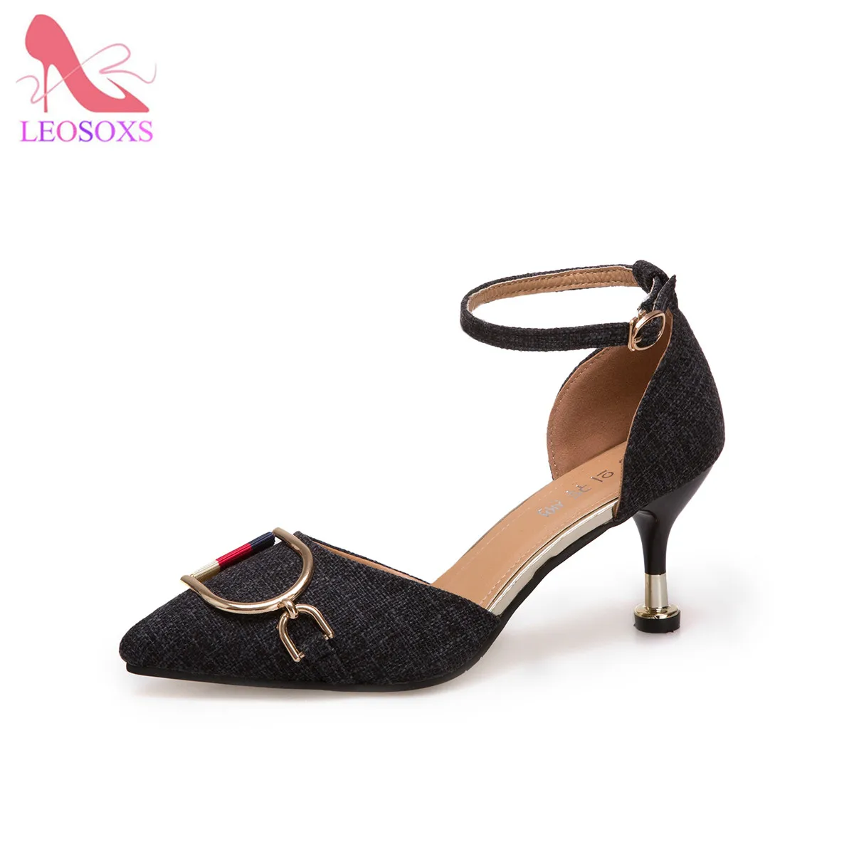 

Женские свадебные туфли, серебристые, серые, черные туфли из искусственного шелка, атласные туфли-лодочки с кристаллами, на высоком каблуке-...