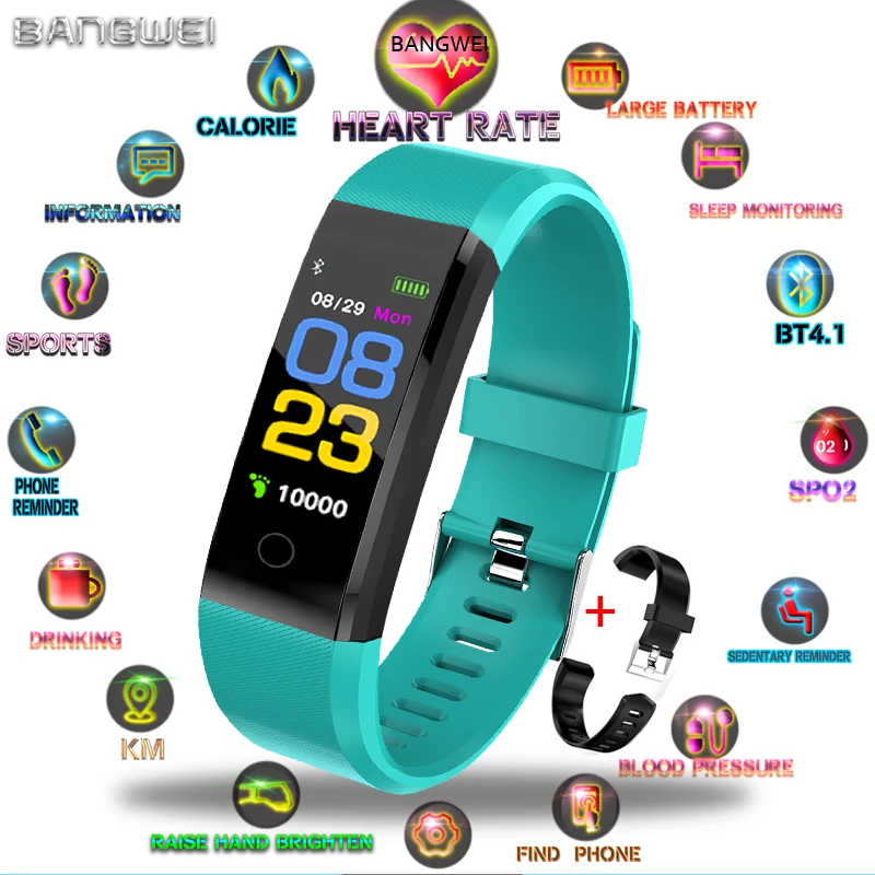 Новинка 2019 умные часы для девушек пульсометр кровяное давление кислородный