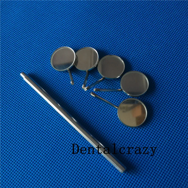 Ручка для стоматологического зеркала с 5-кратным увеличительным отверстием № 5 # |