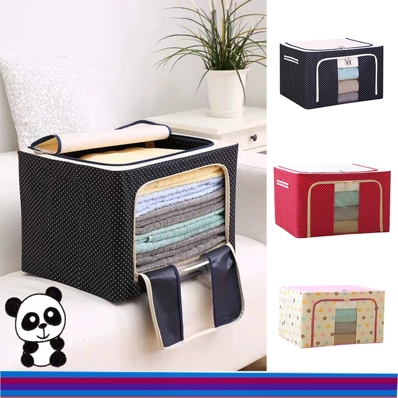 【Natabest】 рамка коробка для хранения Ткань Оксфорд Органайзер Коробка Стеганая
