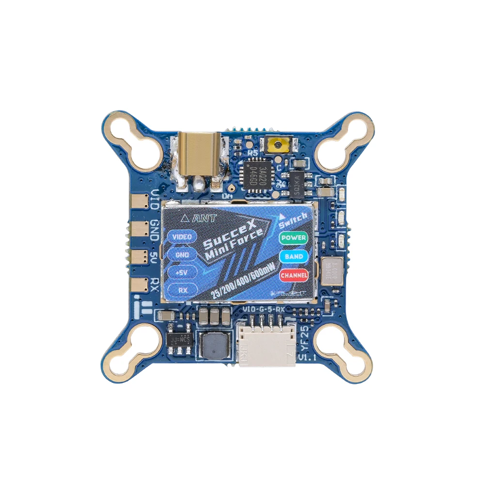 

iFlight SucceX Force MINI 20X20MM MICRO 16X16MM 5.8GHz 25MW 200MW400MW 600mW VTX Adjustable MMCX Connector for FPV Mini RC Drone