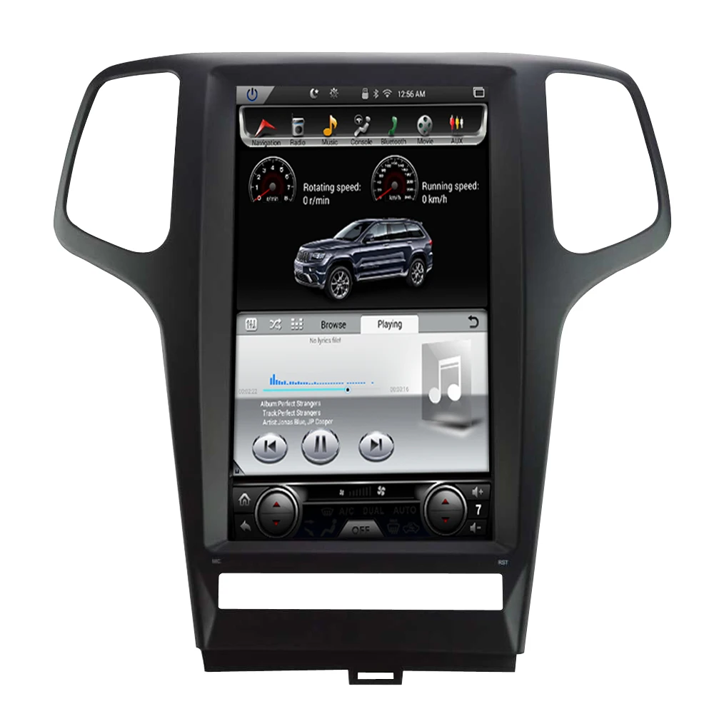 13 3 дюймовый экран Android 6 0 Автомобильный DVD GPS ГЛОНАСС навигация радио плеер для Jeep