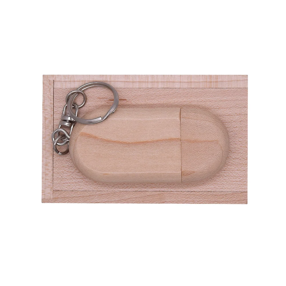 USB 2 0 креативный оригинальный клен деревянный Usb + коробка Флешка 4 ГБ 8 128 МБ 32 Гб 64