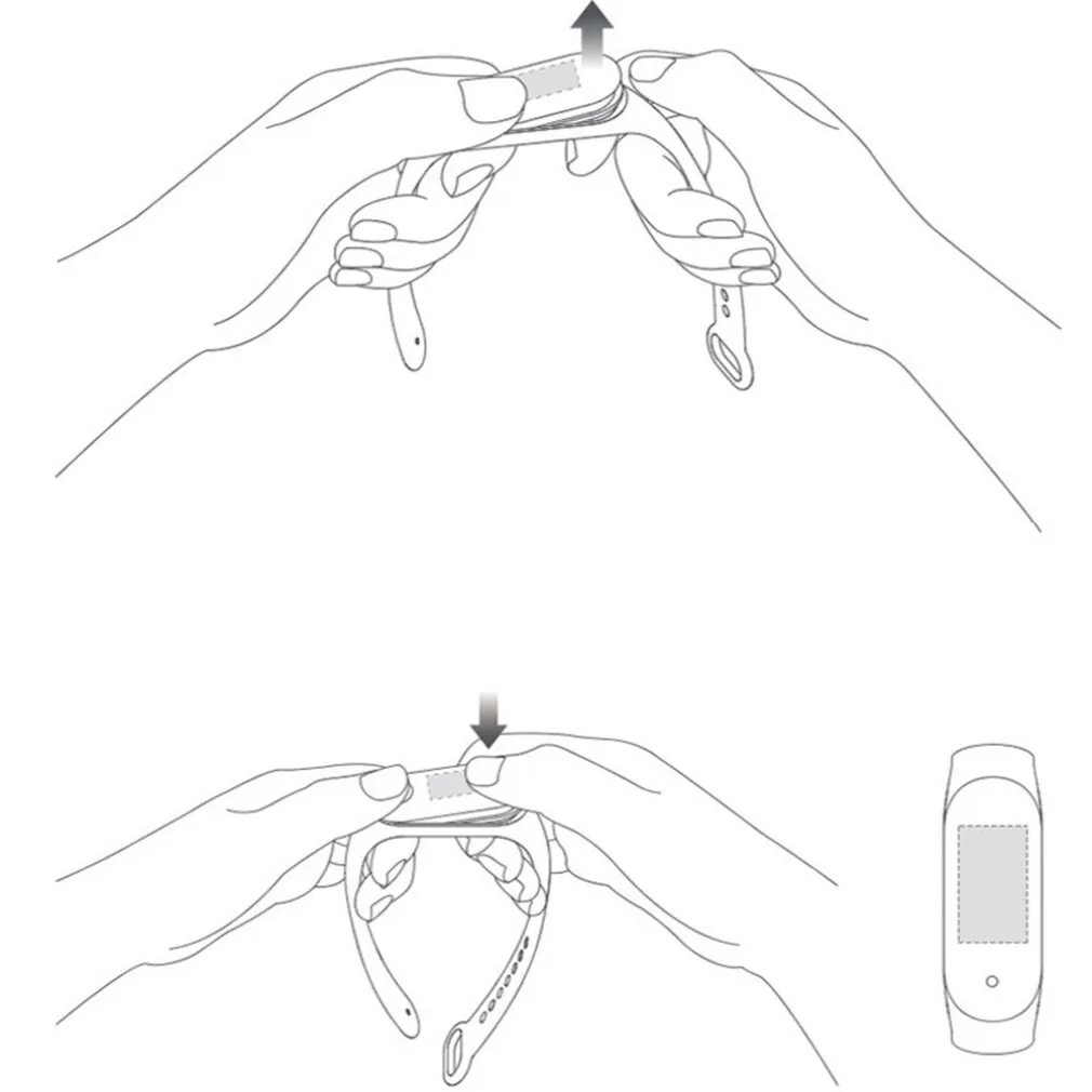 

Latest Wrist Strap Replacement Strap Waterproof Sweatproof Flexible And Durable One Piece Clasp Design Candy Colors Adult Kids