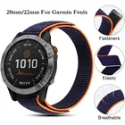 Ремешок нейлоновый для Garmin Fenix 6 5 6S 5S Pro PlusForerunner 935 945