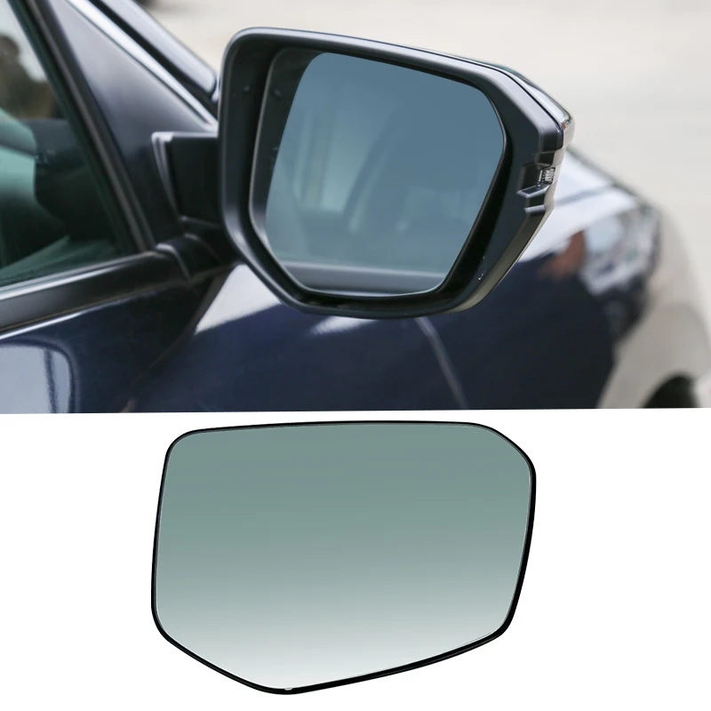 

Переднее правое пассажирское синее зеркало заднего вида с подогревом Подходит для Honda Civic 2016 2017 2018 2019