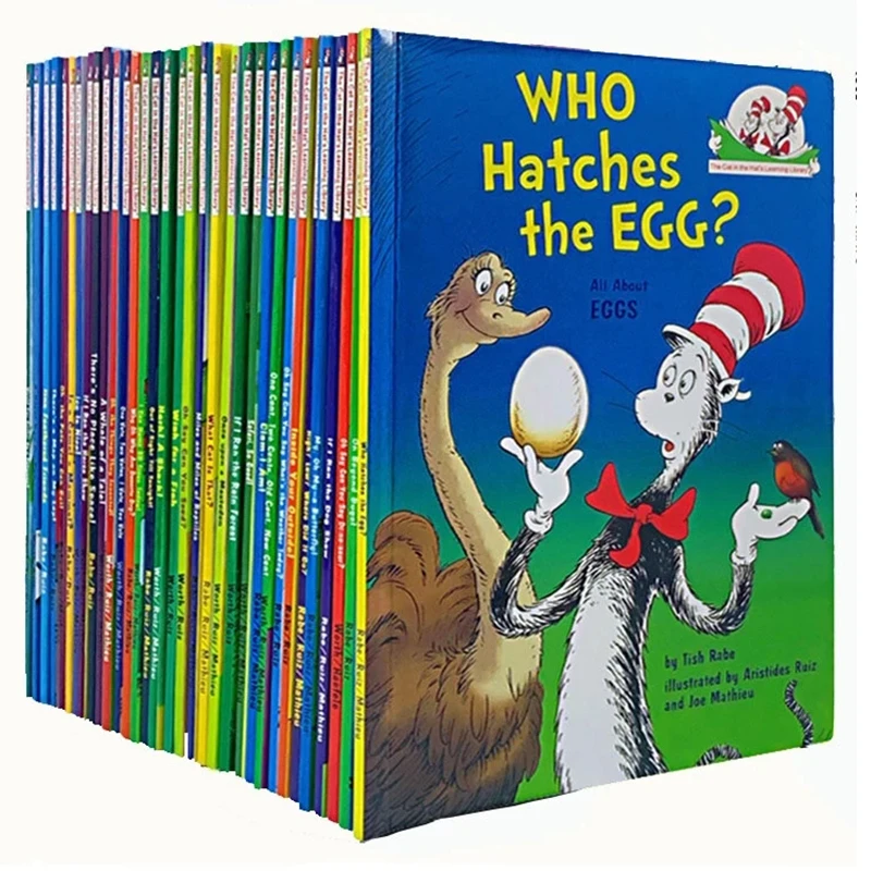 33 Books Dr. Seuss Science Series Interesting Story Children's English Picture Books Kids Gift Learning Education Reading Toy
