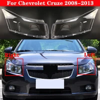 car front headlight cover for chevrolet cruze 2008 2013 headlamp lampshade lampcover head lamp light glass cover lens shell caps