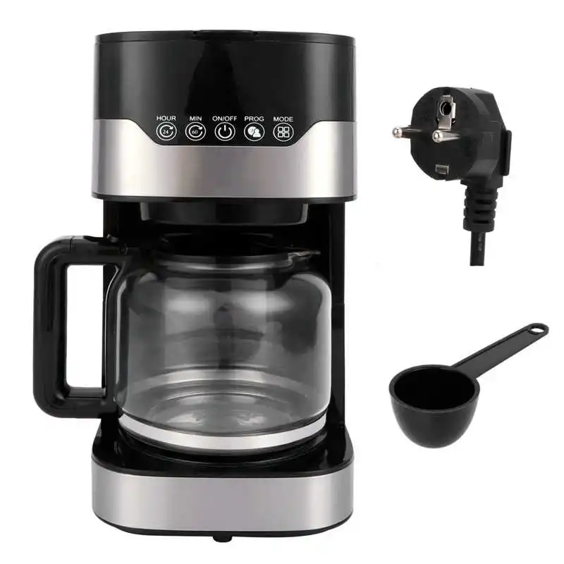 

1.5L Tea Coffee Maker 900W Full-Automatic Coffee Machine for Home Office EU Plug 220V