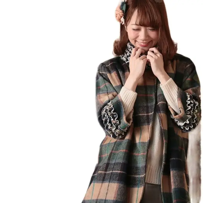 Женская длинная куртка в стиле хиппи с длинным рукавом | одежда