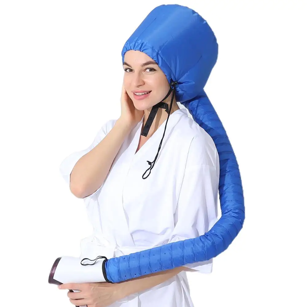 

1pcs Hair Mask Baking Oil Cap Hat Hair Dryers Heat Practical Adjustable SPA Heated Hood Cap Steamer Nourishing Thermal Treatment