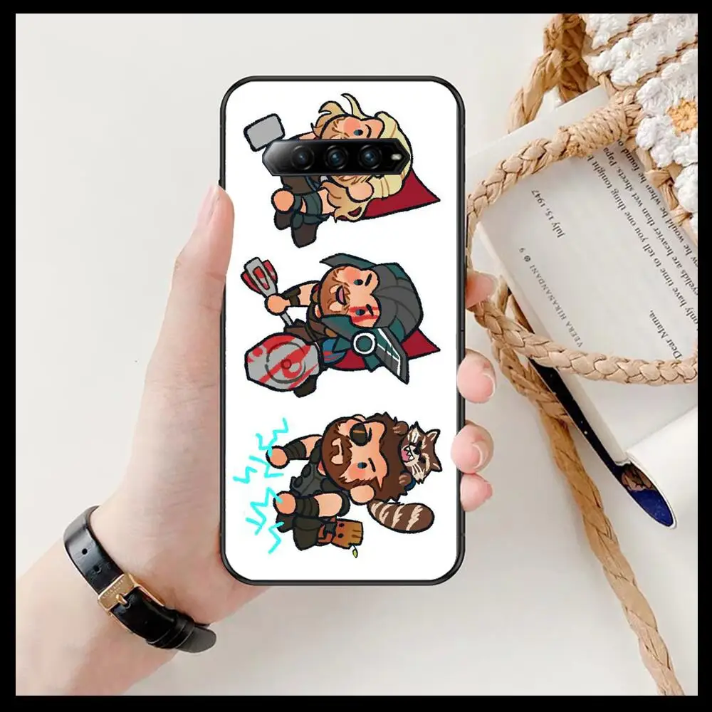 Милый чехол для телефона с изображением Тора Marvel xiaomi redmi Black Shark 4 Pro 2 3 3s чехлы Helo
