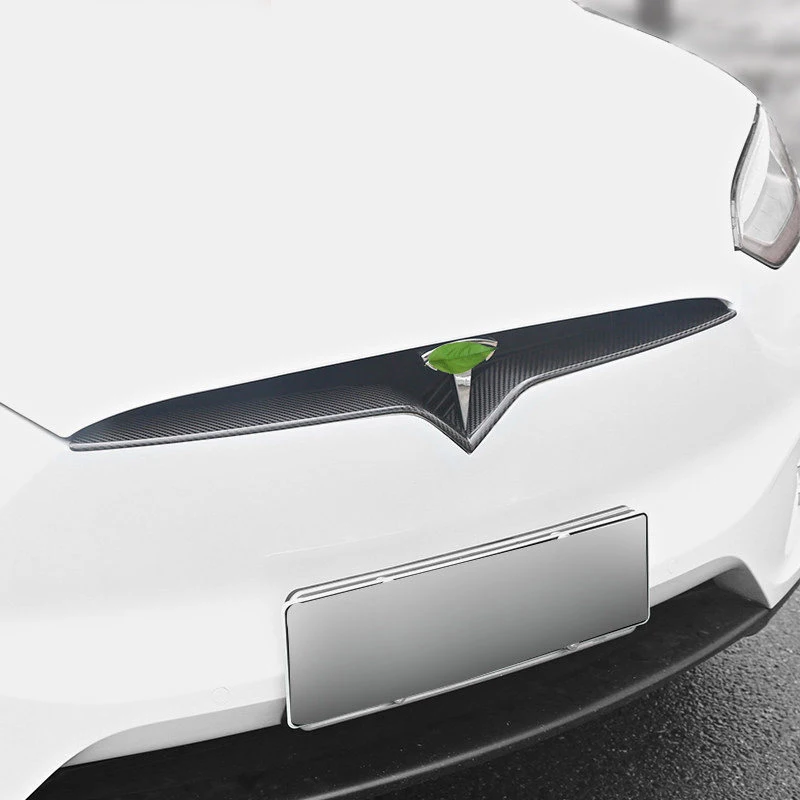 Для Tesla модель X- ABS автомобильные аксессуары Передняя головка крышка двигателя решетка крышка отделка 1 шт