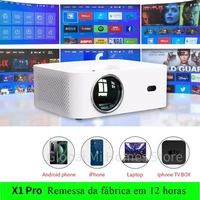 mini projetor global version android 4k wanbo x1 projector led portable proyector 1280720p keystone correction not tv stick
