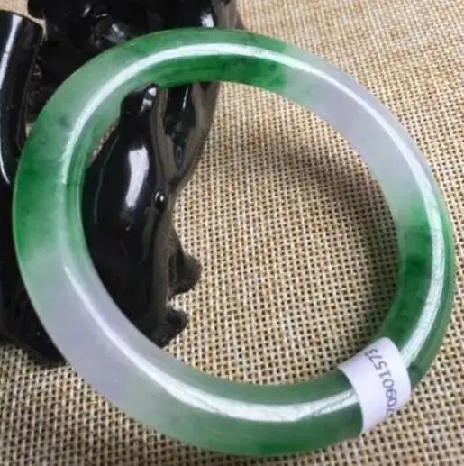 Сертифицированный нефритовый браслет класса А из натурального лавандового