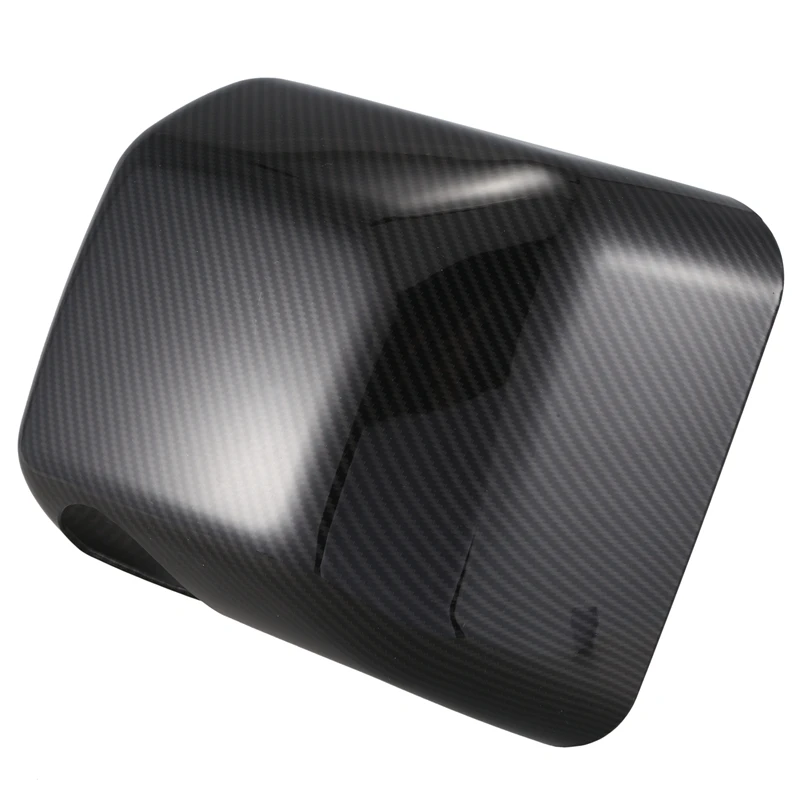 Новое углеродное волокно боковое зеркало заднего вида Накладка подходит для Jeep