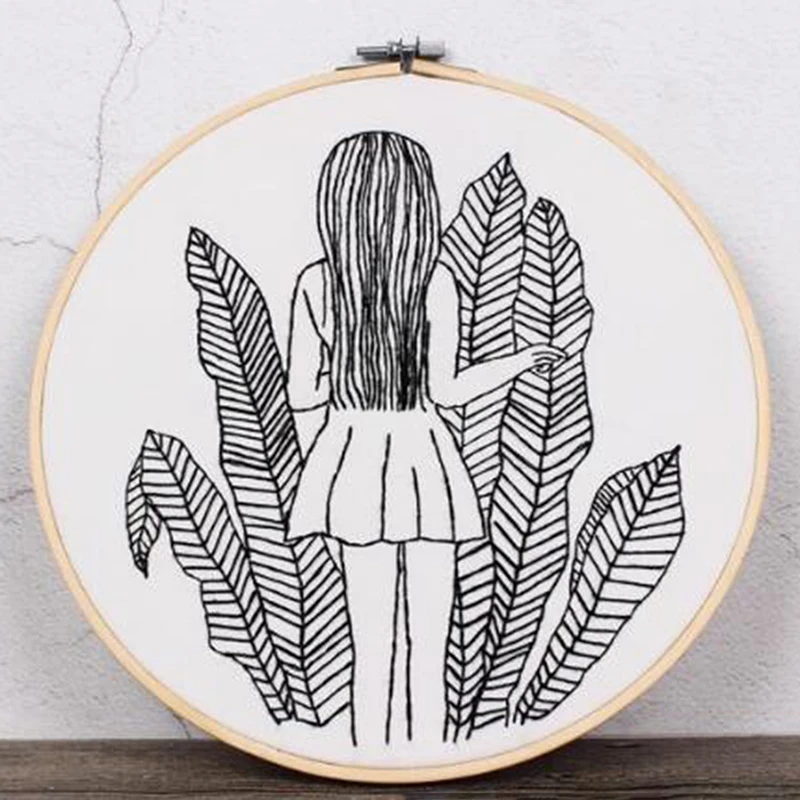 Набор для вышивки скетчей начинающих простой крестиком домашнего декора | Дом и