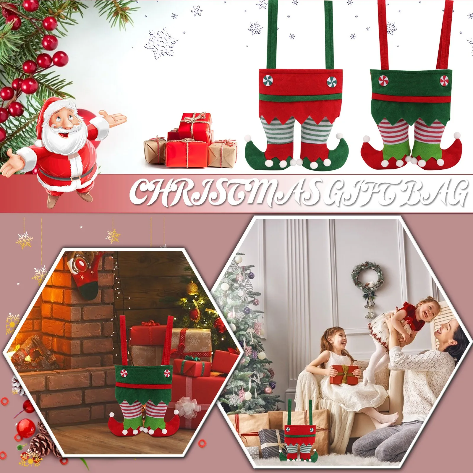 

Christmas Gifts Christmas Ornaments Elfs Bags Candy Bags Christmas Gifts Gift Bags Candy Bag Christmas Gift Bag Freeshipping