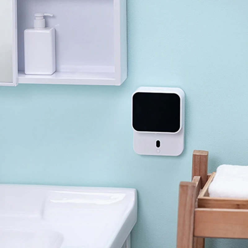 

Automatic Induction Foaming Hand Washer LED Screen Display Household Wall Washing Machine Infrared Sensor