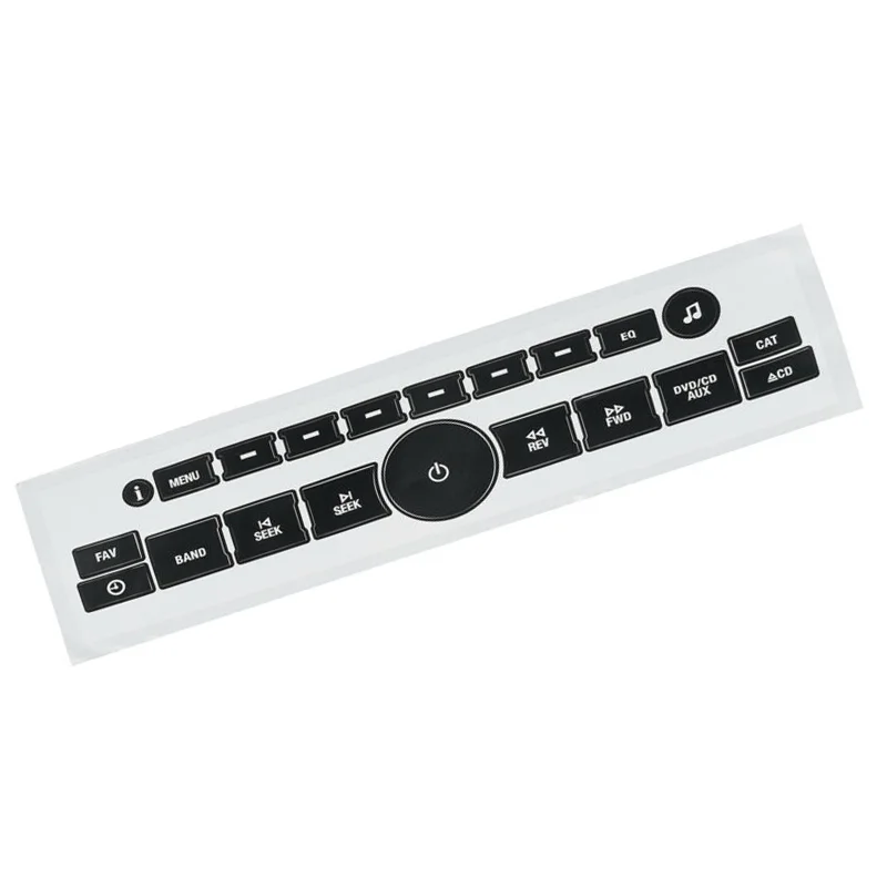 Запчасти для ремонта панели управления автомобильной радиоприборной 1 шт. Набор