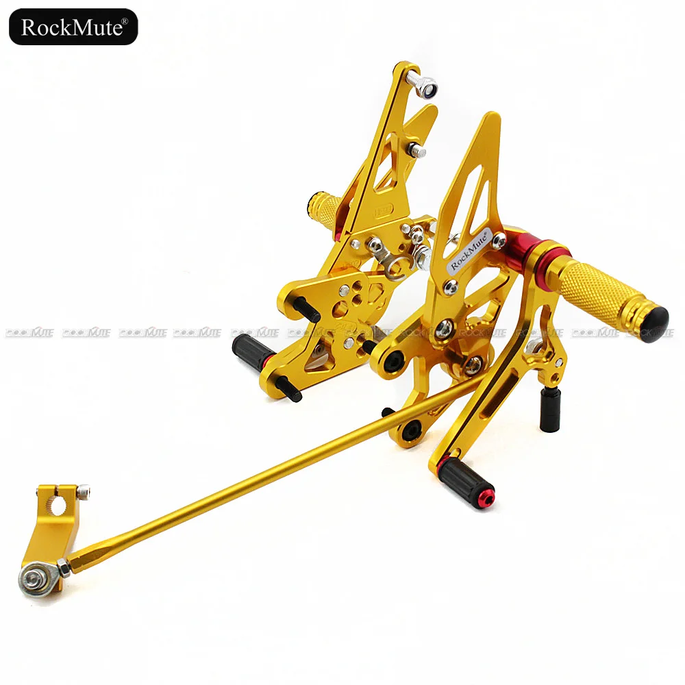 CNC Aluminum Motorcycle Rearset Rear Set Foot Pegs Pedal Footrest For YAMAHA FZ1 2006-2013/ FZ8 2010 2011 2012 2013 Non ABS | Автомобили и