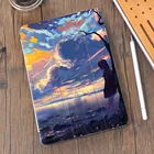 Чехол для iPad Pro 11, милый 2020, 10,2, 12,9, Air 4 Mini, 5, 7th, 6th Pro 10,5, Air 2, чехол с изображением эстетических комиксов