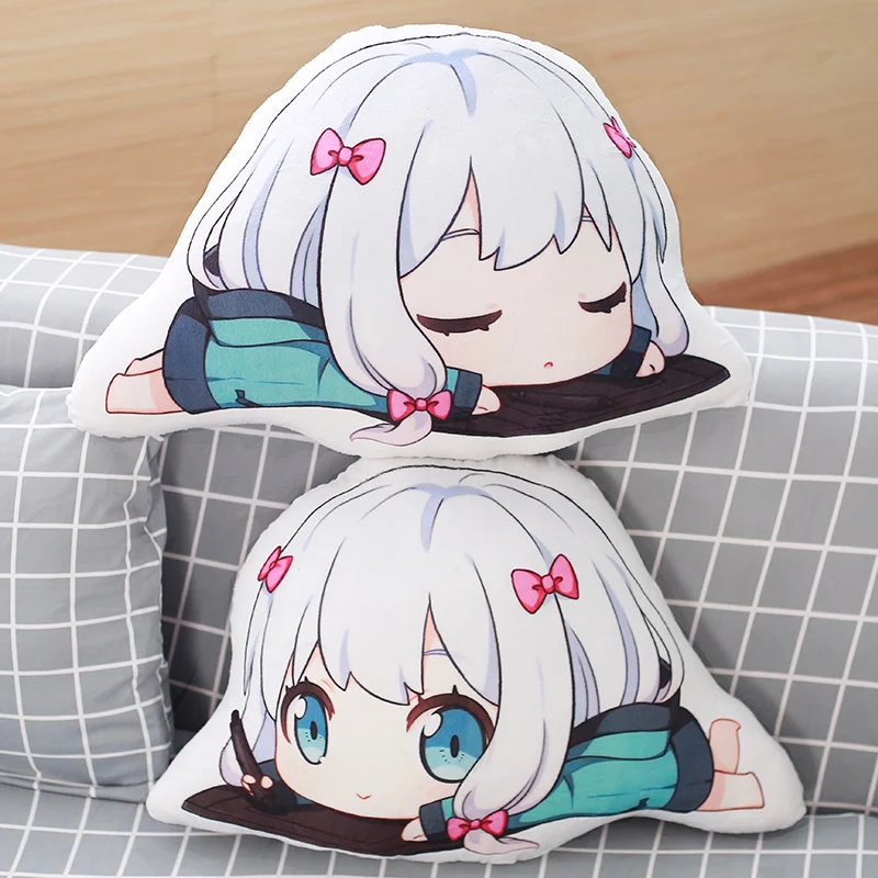 Аниме Izumi Sagiri Подушка игрушка Eromanga Sensei экшн-фигурка Косплей Кукла Двусторонняя