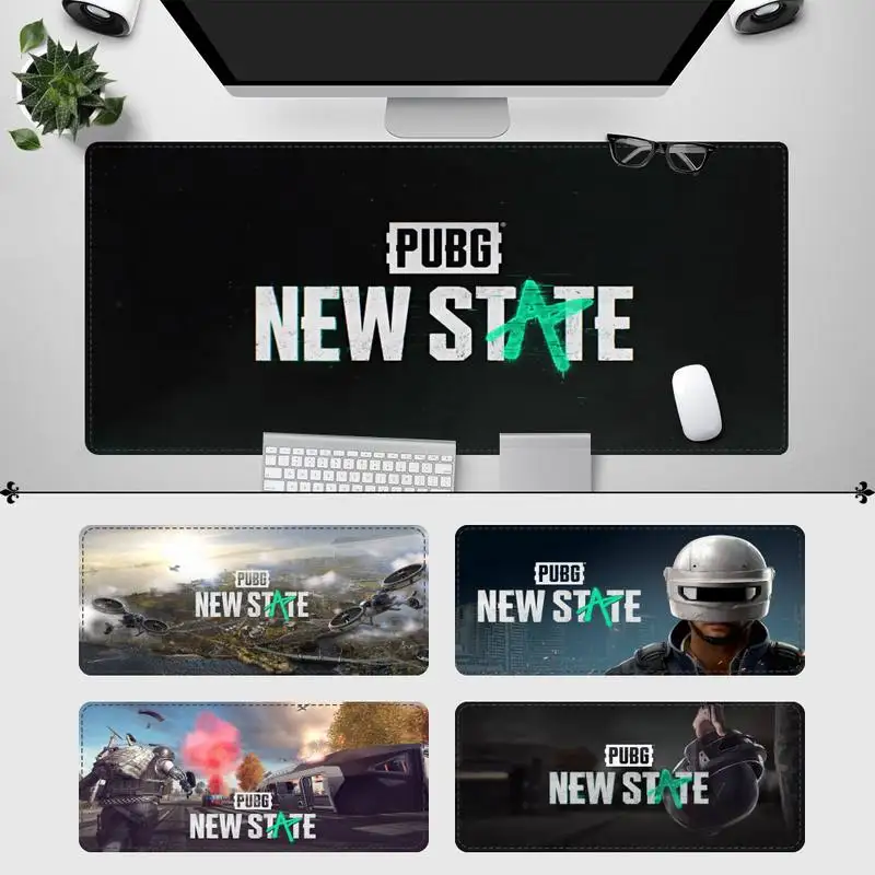 

Sale PUBG New State Gaming Mouse Pad Gaming MousePad Large Big Mouse Mat Desktop Mat Computer Mouse pad For Overwatch