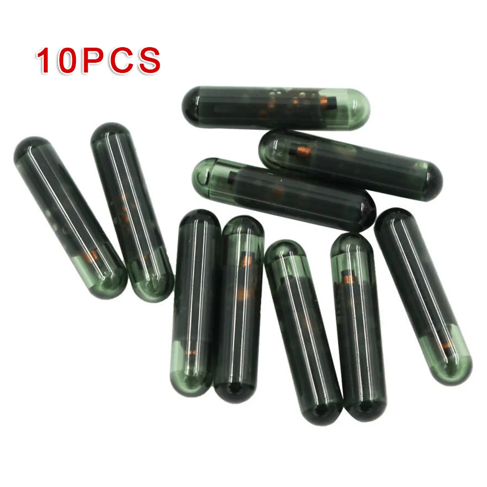 10 шт. ID48 Автомобильный Транспондер со стеклянным чипом противоугонное зажигание