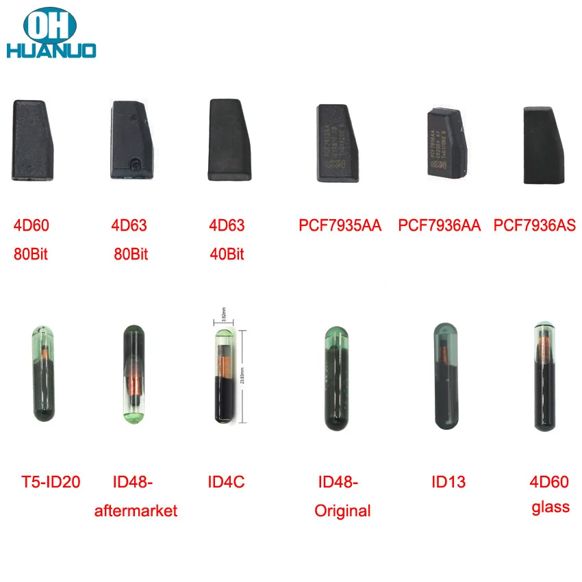 Распродажа! Автомобильный ключ транспондер 4D60 4D63 ID48 ID13 ID4C PCF7935AA PCF7936AA PCF7936AS
