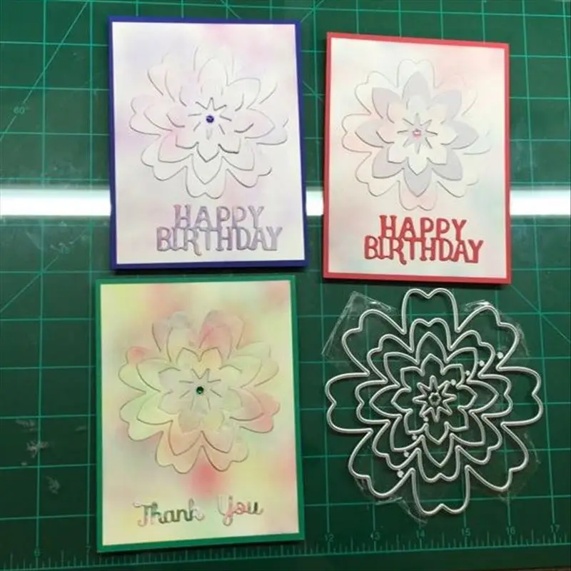 Кружева металла резки штампы для DIY Скрапбукинг альбом бумажные открытки