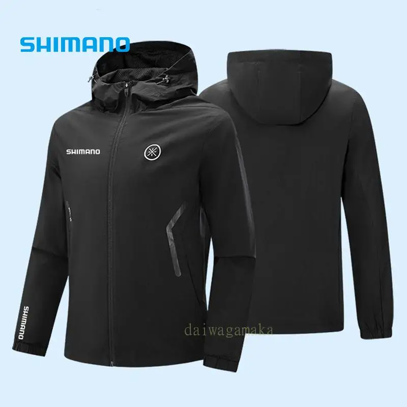 

Windproof Fishing Jacket Waterproof Breathable Autumn Fishing Clothing Men's Coat Shimanos Fishing Clothes Outdoor Sport Jacket