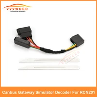 canbus adapter gateway simulator decoder emulator for rcn210 conversion cable with tools for vw golf mk4 polo 9n jetta passat b5