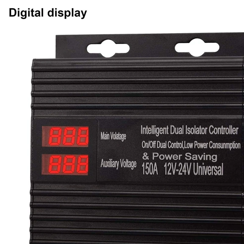 Умный изолятор с двумя аккумуляторами 150 А универсальный реле напряжения 12 В/24 В