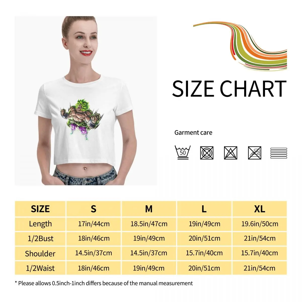 

Anime Fans Majin Broly RR womens tshirt fashion Short sleeveRound neck T-shirt