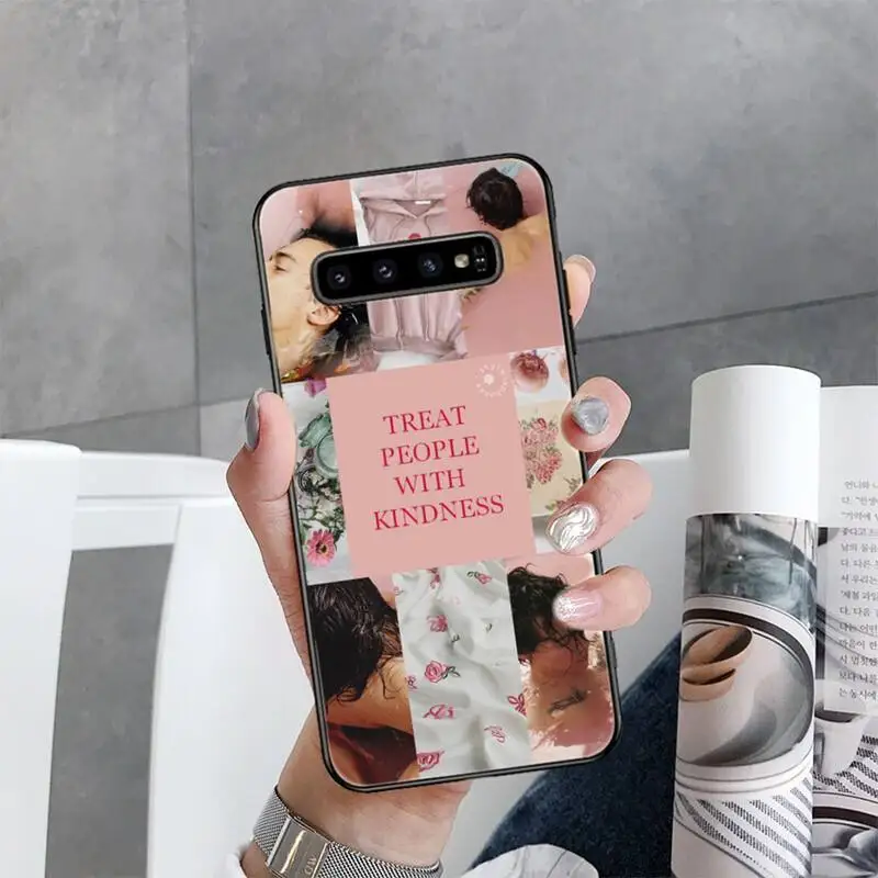 

One Direction Tattoos Harry Styles Phone Case For Samsung Galaxy S20Plus S20 Ultra S20 S10 S9 S8 Plus S7 Edge S21 S10E