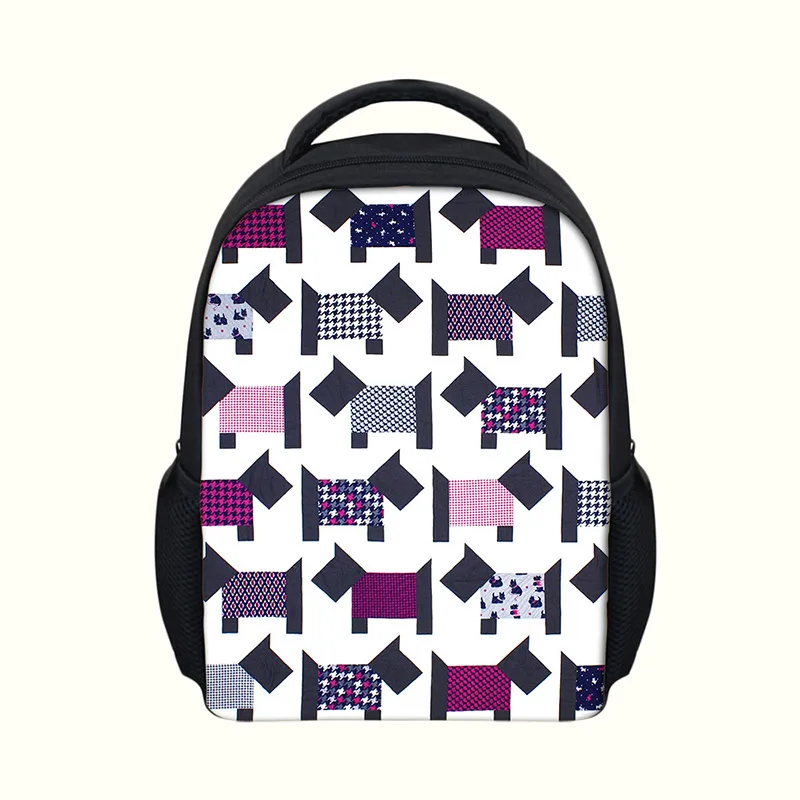 

Детский рюкзак с рисунком собаки, школьные сумки с принтом животных, Детская винтажная сумка на молнии для ноутбука, сумка для мальчиков и д...