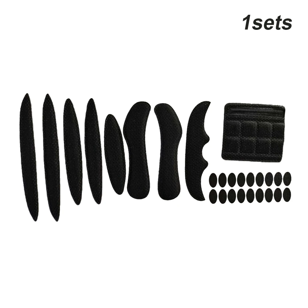 

Protective Motorcycle Bike Helmet Pads Set Cushion Easy Install Magic Sticker Practical Inner Lining Universal Cycling Sponge