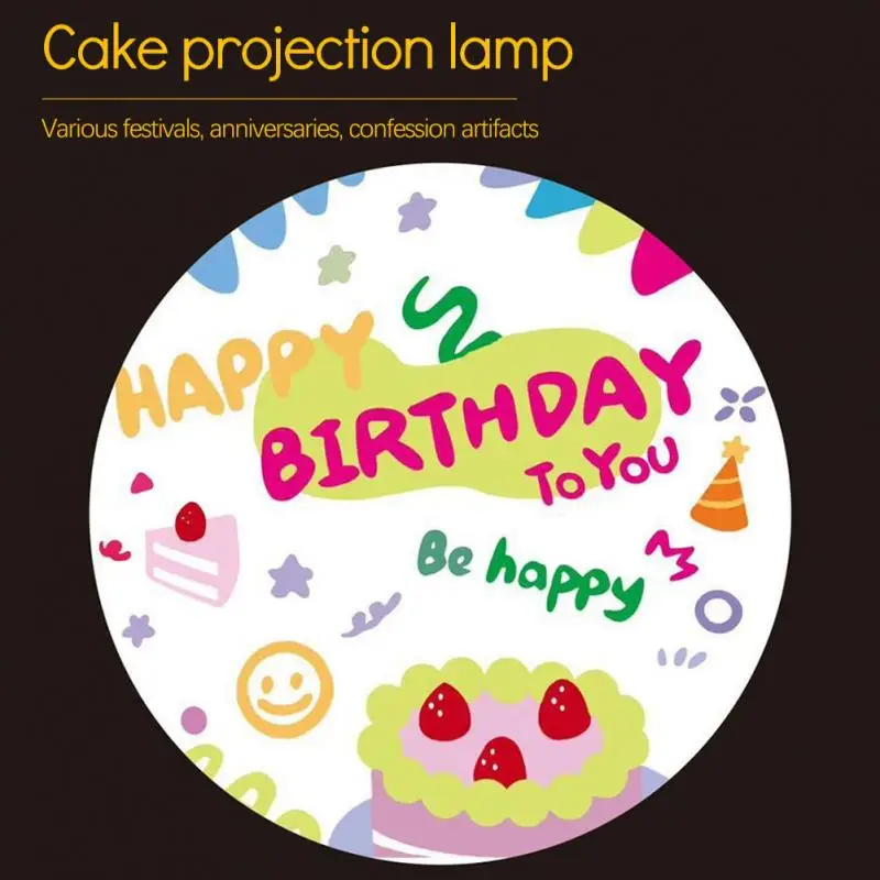 

Проектор на день рождения, атмосферная светодиодсветодиодный лампа, корейский Ins ветер, фото проектор, эффект для дома, спальни, праздничный...