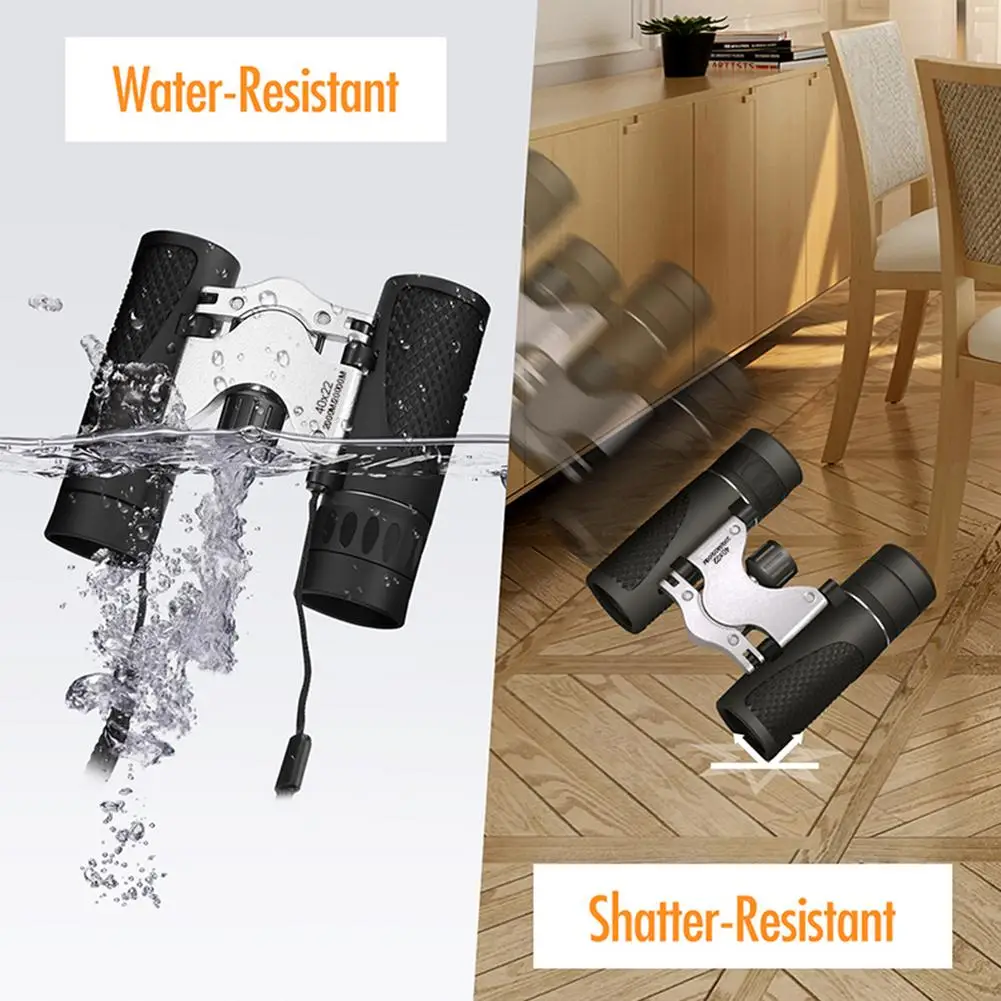 

Бинокль Складной, 2000 м, 40 х22 дюйма, BAK4 FMC