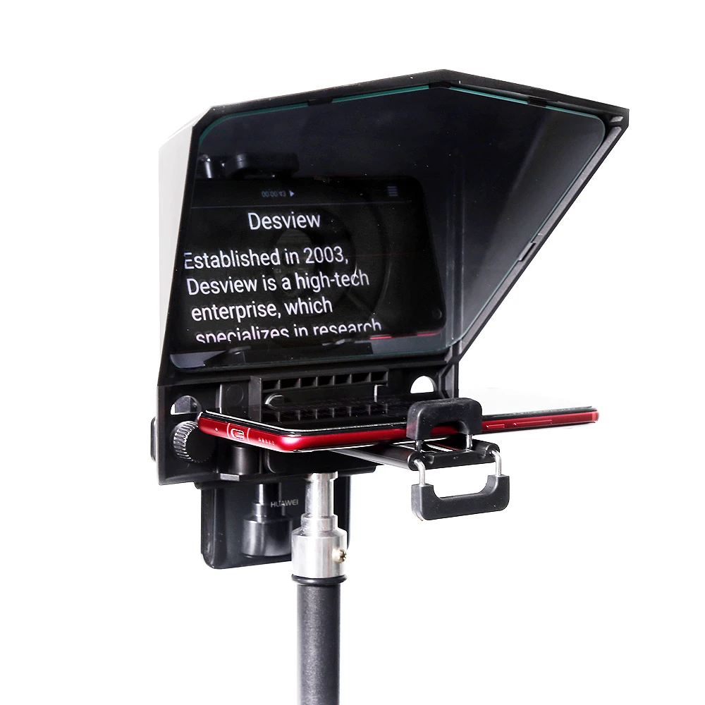Teleprompter для iPhone X 8 смартфона ipad планшета DSLR камеры видео Vlog|Аксессуары фотостудии|