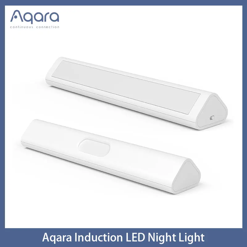

Aqara Induction LED Night Light Magnetic Installation with Human Body Light Sensor 2 Level Brightness 3200K Color Temperature