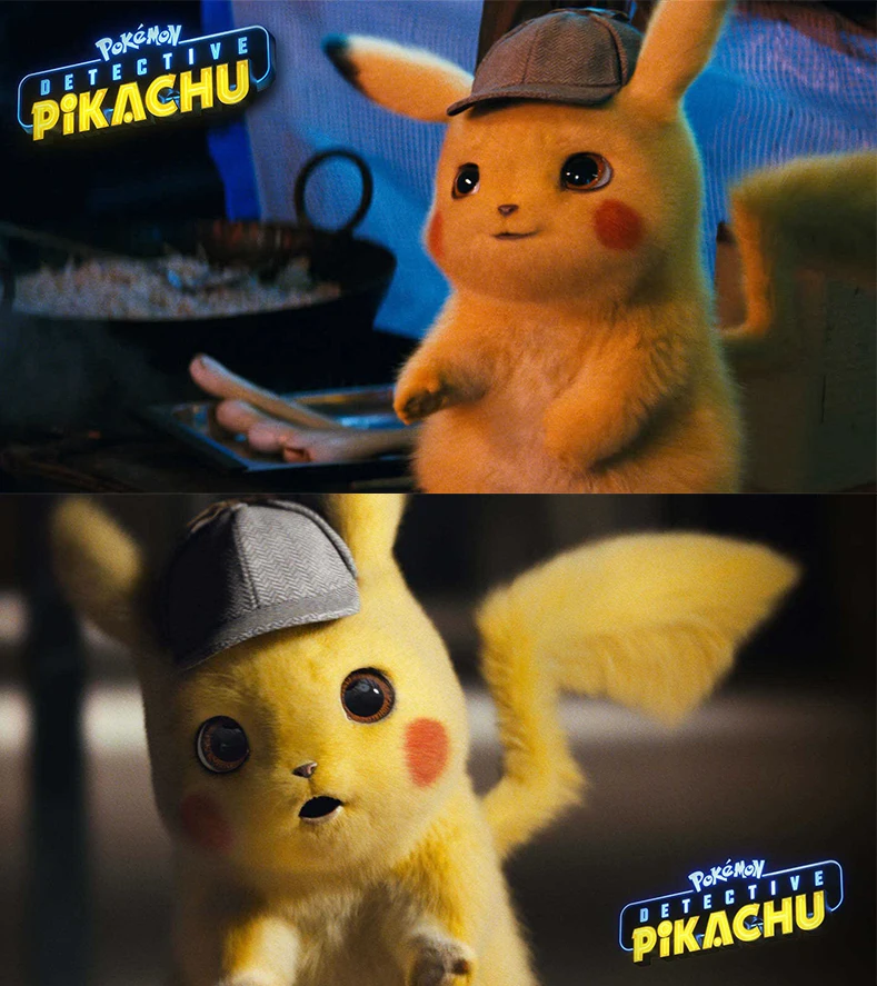 28cm Original Detective Pikachu Plush Toy High Quality Cute Anime Toys Children Gift Toy Kids Cartoon Peluche Pikachu