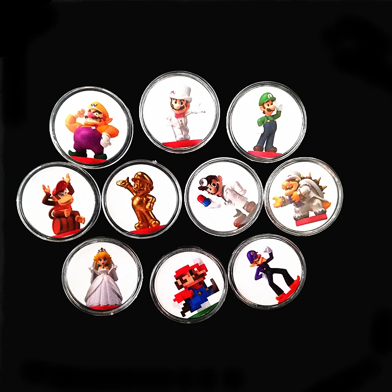 Mario Odyssey-10pcs Новые данные полный набор 24 шт. легенда о Зельде коллекция монет карты NFC тег для Amiibo карты Ntag215 NS переключатель WiiU ссылка Пробуждение - Цвет: Mario Odyssey-10pcs