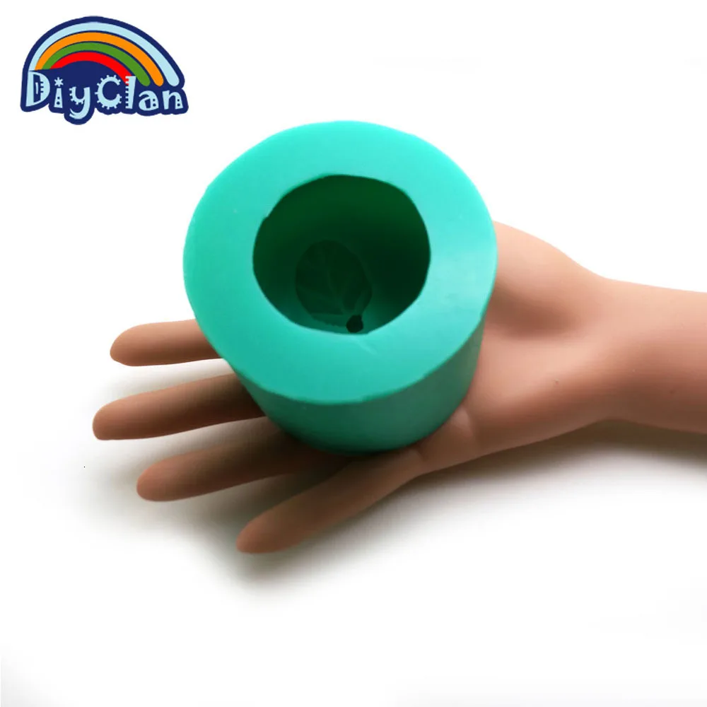 3D форма яблока, силиконовая форма для мыла, украшение торта, помадка, форма для торта, фрукты, силиконовые формы для торта ручной работы, S0399PG