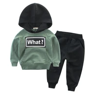clothing sets children boys girls fashion clothes kids toddler tracksuit autumn baby hoodies and pants suits sport