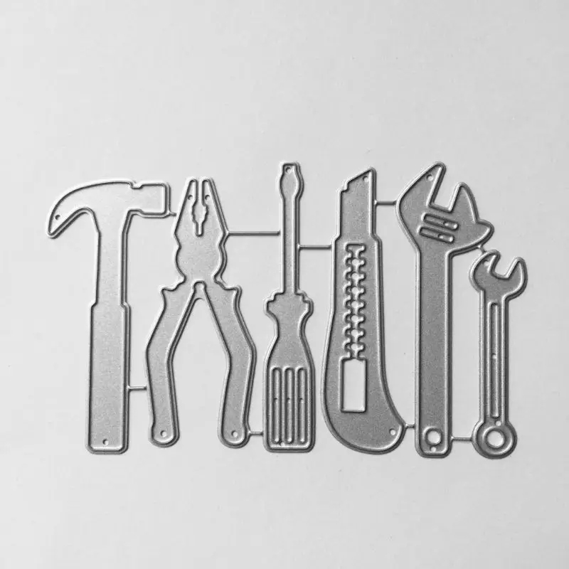 

Cutlery Set Metal Cutting Dies Stencil DIY Scrapbooking Album Stamp Paper Card Embossing Craft Decor 23GB
