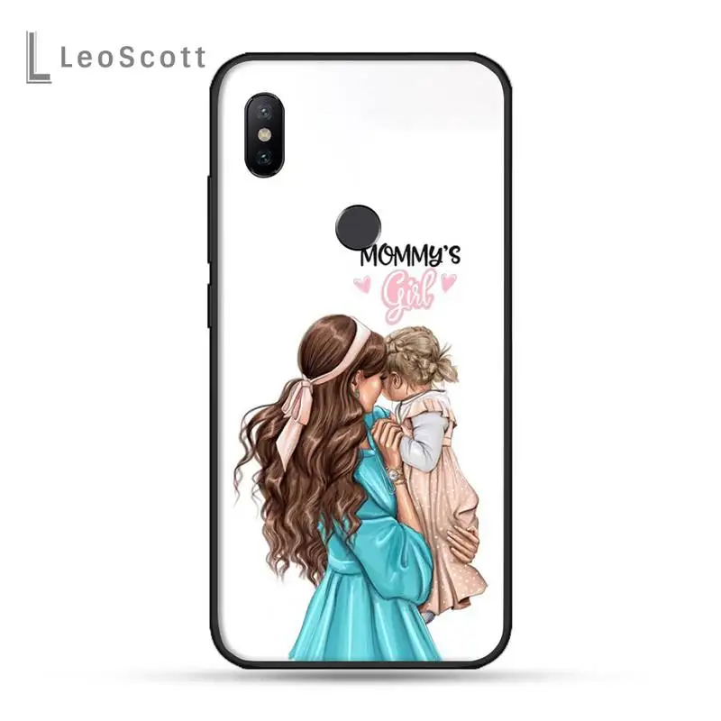 

Baby Super Mom Phone Case For xiaomi Redmi 5 5A plus 7A 8 note 2 3 4 5 5A 6 7 GO K20 A2