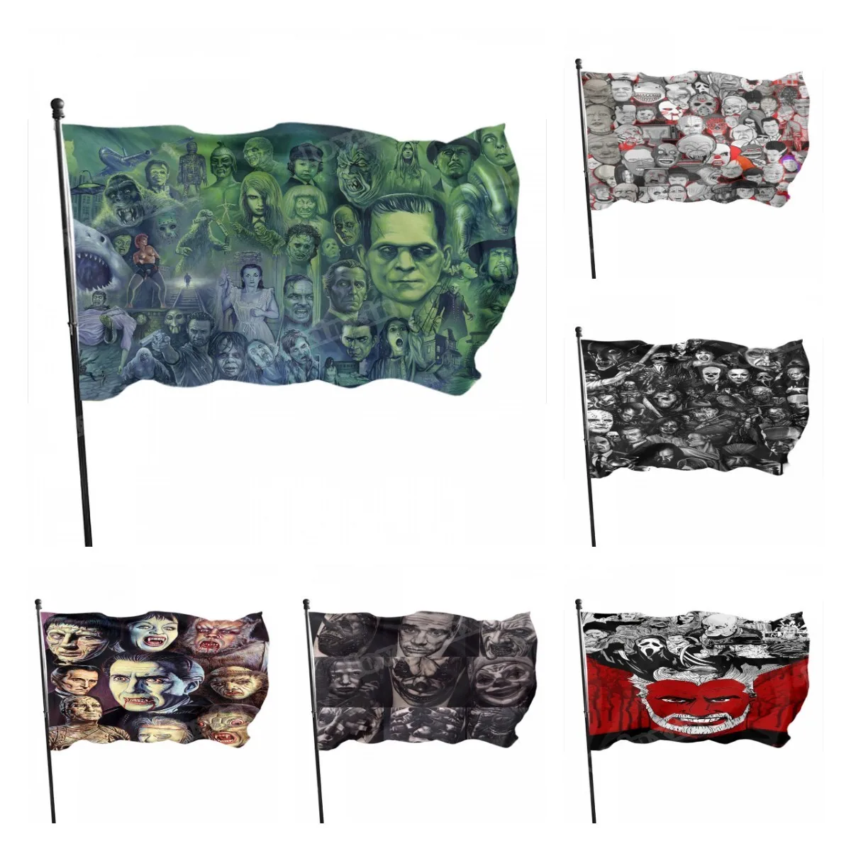 

Персональный баннер на Хэллоуин, триллер на заказ, баннер на Хэллоуин, карнавал, баннер, рекламный флаг