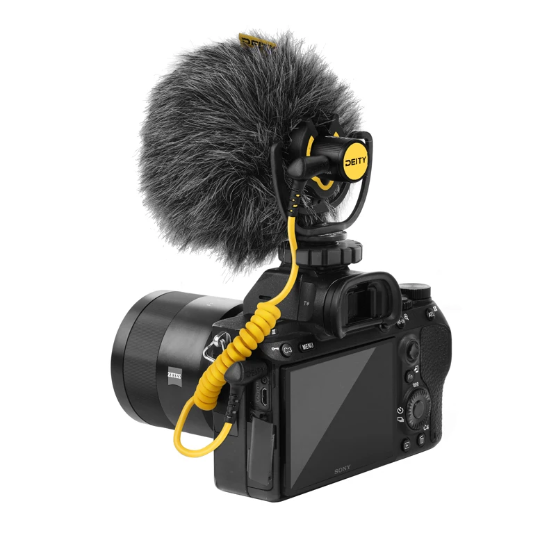 Deity V-Mic D4 Mini Microphone Head Mic TRS 3.5MM for Vlog Video Studio DSLR Camera smartphone iPhone | Электроника